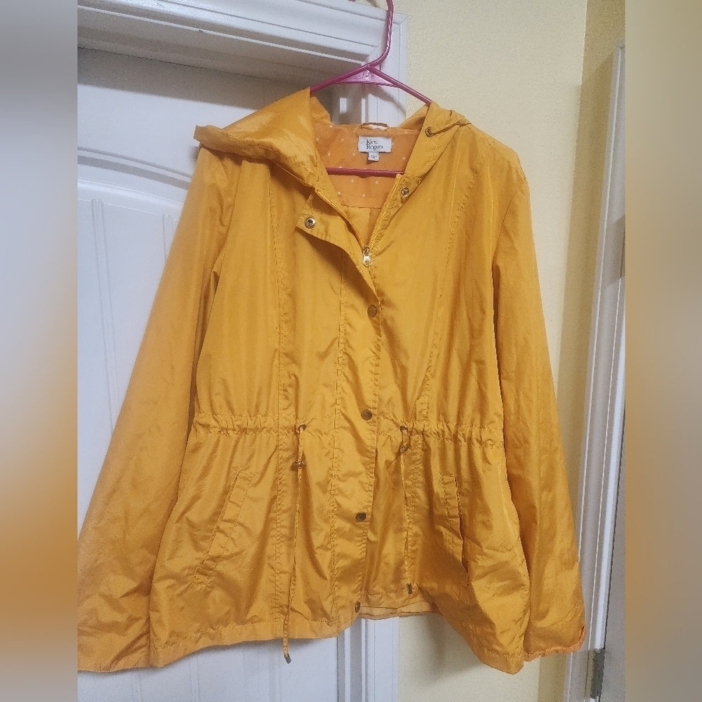 Kim Rogers Mustard Utility Jacket